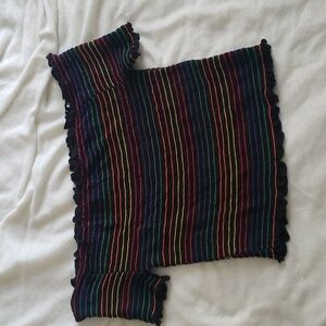 Stretchy off the shoulder crop top